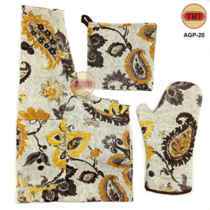 Apron, Glove Pair, Pot Holder Set