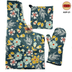 Apron, Glove Pair, Pot Holder Set