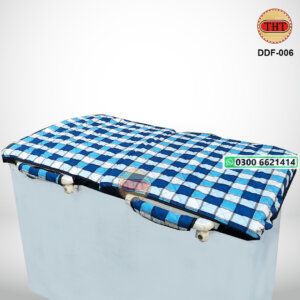 Double Door Deep Freezer Cover with 2 Handle Covers