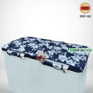 Double Door Deep Freezer Cover with 2 Handle Covers