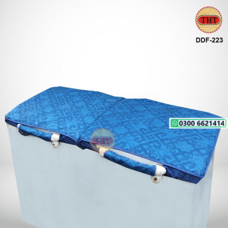 Double Door Deep Freezer Cover with 2 Handle Covers