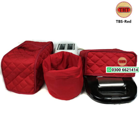 Toaster and Sandwich Cover with Bread Basket