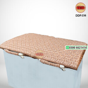Double Door Deep Freezer Cover with 2 Handle Covers