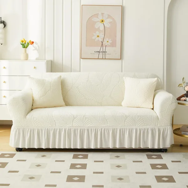 Quilted Sofa Covers White