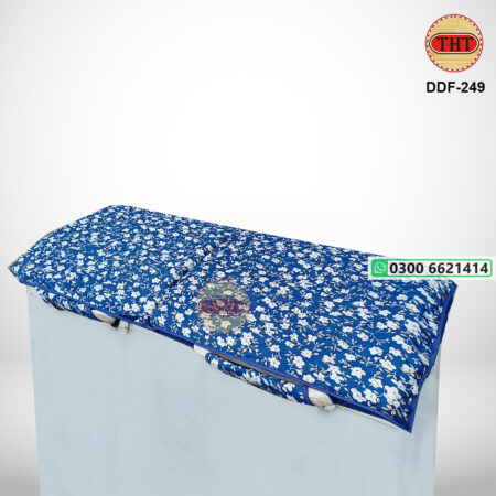 Double Door Deep Freezer Cover with 2 Handle Covers