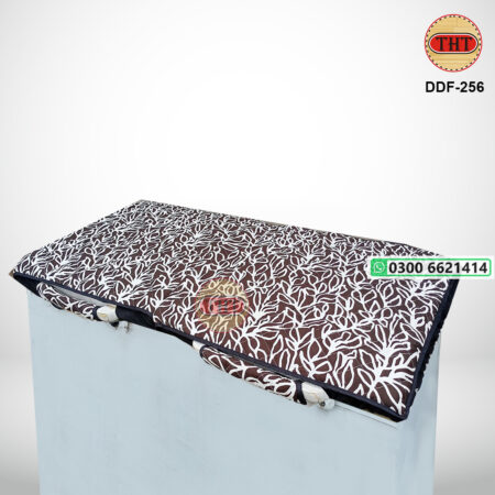 Double Door Deep Freezer Cover with 2 Handle Covers