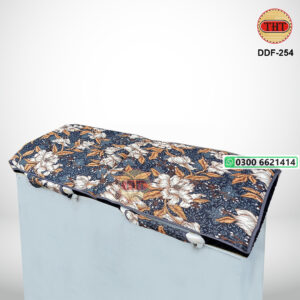 Double Door Deep Freezer Cover with 2 Handle Covers