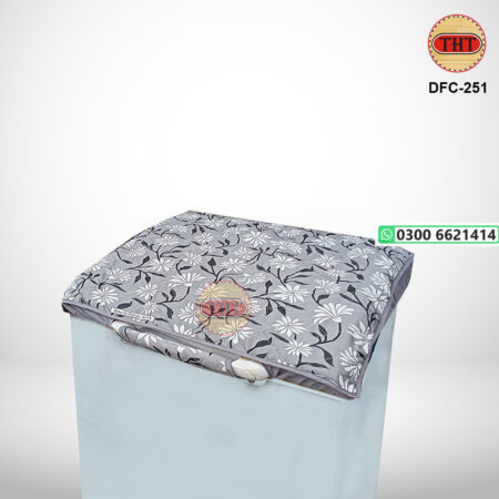 Single Door Deep Freezer Cover with Handle Cover