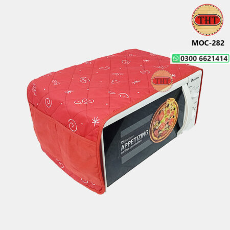Microwave Oven Cover with Side Pockets