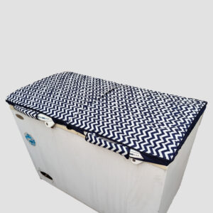 Single Door Deep Freezer Cover with Handle Cover