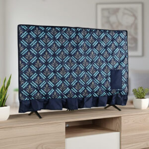 TV Dust Cover for LED LCD or Monitor with Remote Pocket