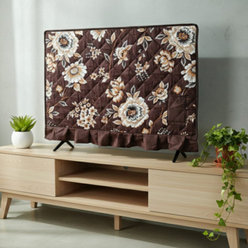 TV Dust Cover for LED LCD or Monitor with Remote Pocket