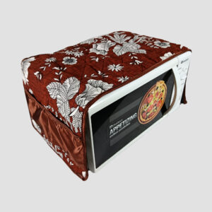 Microwave Oven Cover with Side Pockets