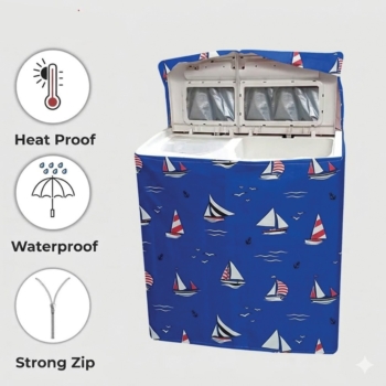 Twin Tub Washing Machine Cover